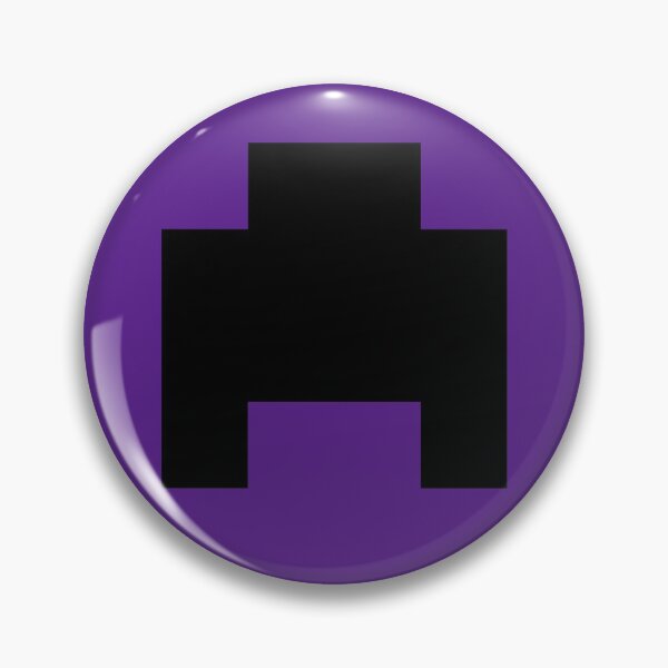Item preview, Creeper Face - Purple designed and sold by BlusparkStudio.