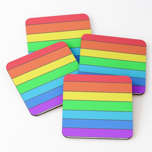 Item preview, colorful stripes - rainbow designed and sold by ZiphGames.