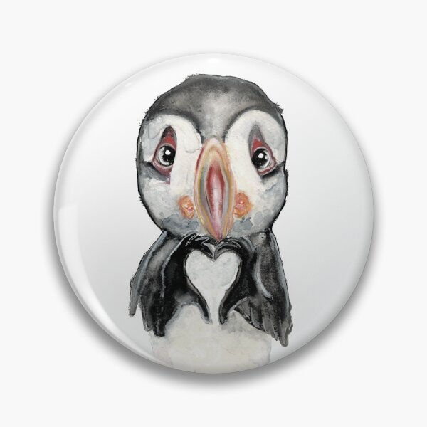 Item preview, Puffin heart designed and sold by miarsmoller.