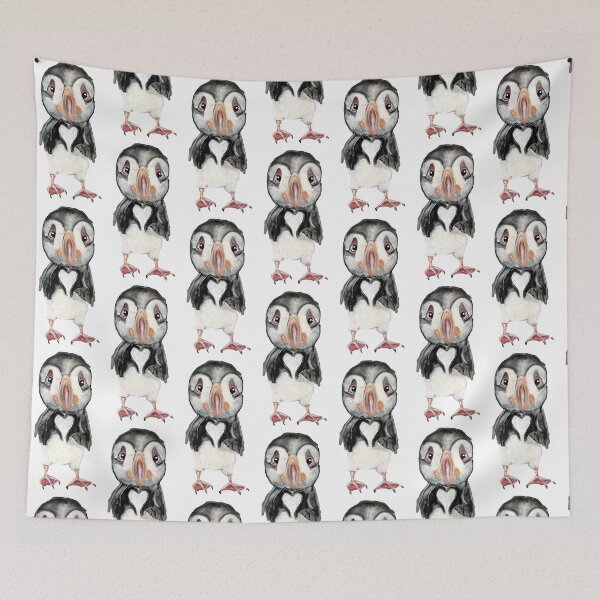 Item preview, Puffin heart designed and sold by miarsmoller.