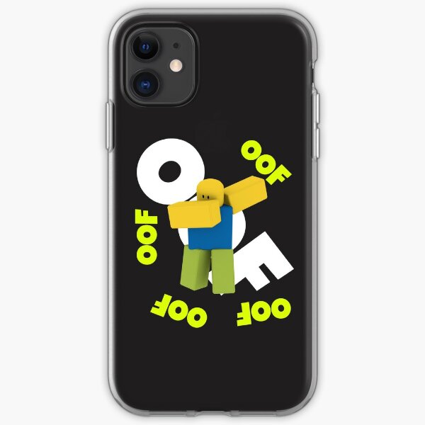 Roblox Oof Dancing Dabbing Noob Gifts For Gamers Iphone Case Cover By Smoothnoob Redbubble - roblox girl characters dancing