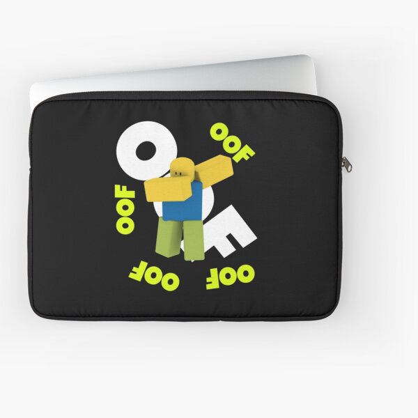 Oof Roblox Meme Dabbing Dancing Dab Noob Gamer Boy Gamer Girl Gift Idea Laptop Sleeve By Smoothnoob Redbubble - roblox noob jason