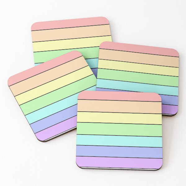 Item preview, colorful stripes - rainbow designed and sold by ZiphGames.