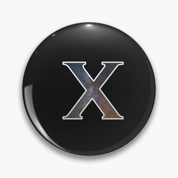 Item preview, Alphabet and galaxy design, letter X designed and sold by funnytshirtco.