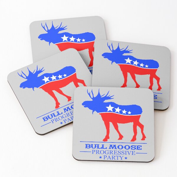 Artikelvorschau, Teddy Roosevelt Bull Moose Progressive Party entworfen und verkauft von CharJens.