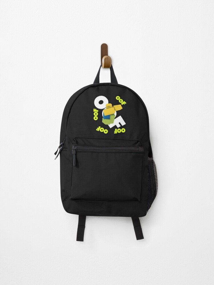 Oof Roblox Meme Dabbing Dancing Dab Noob Gamer Boy Gamer Girl Gift Idea Backpack By Smoothnoob Redbubble - angry video game nerd in a bag requested roblox