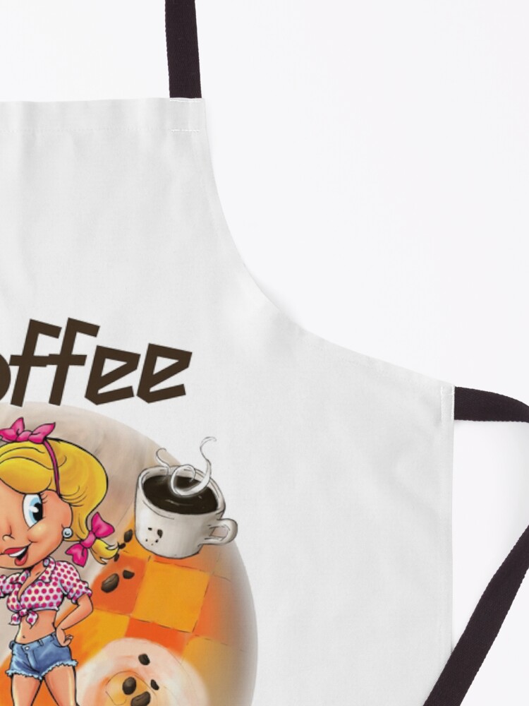 Alternate view of Coffee Up Y'all With Honey Dee Apron
