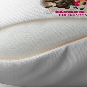 Alternate view of Coffee Up Y'all With Honey Dee Floor Pillow