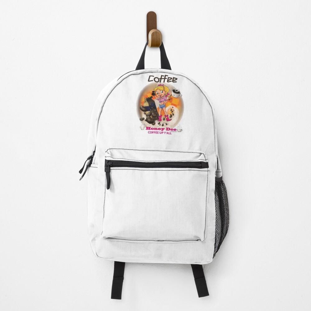 Coffee Up Y'all With Honey Dee Backpack
