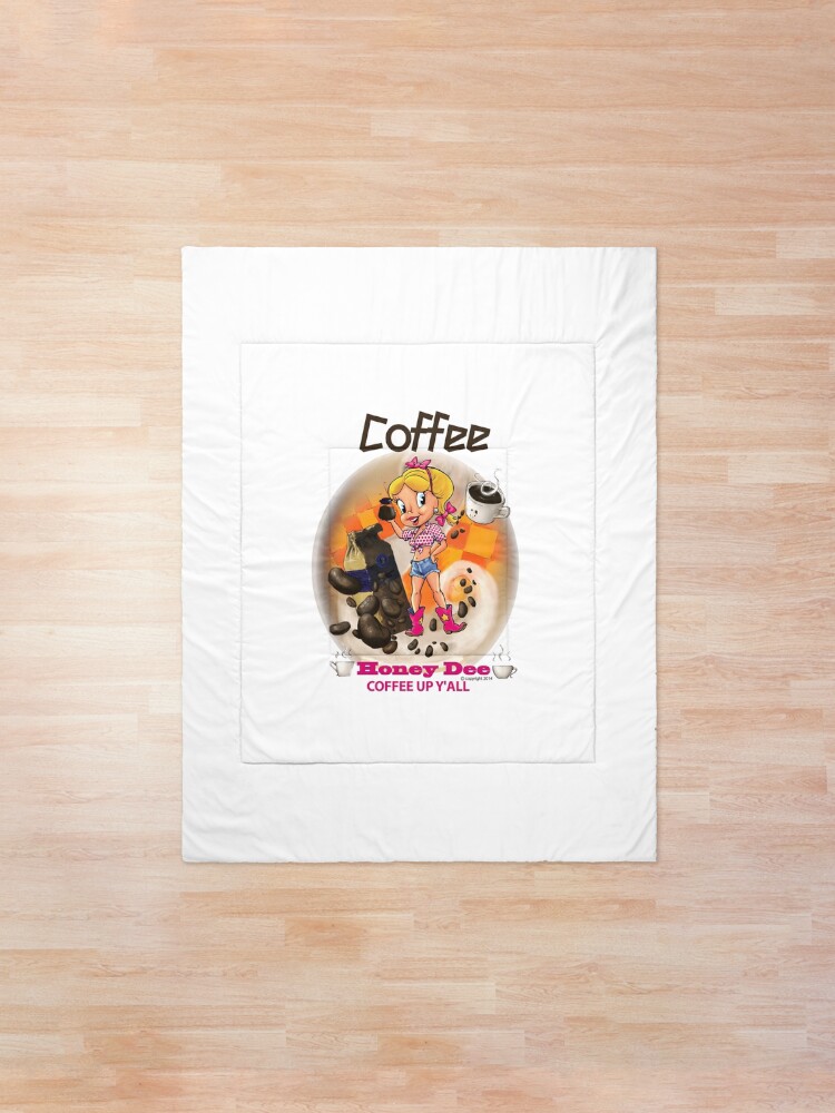 Alternate view of Coffee Up Y'all With Honey Dee Comforter