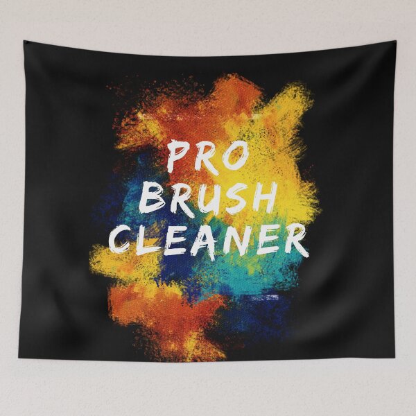 Item preview, Pro Brush Cleaner design designed and sold by Barcodekiller.