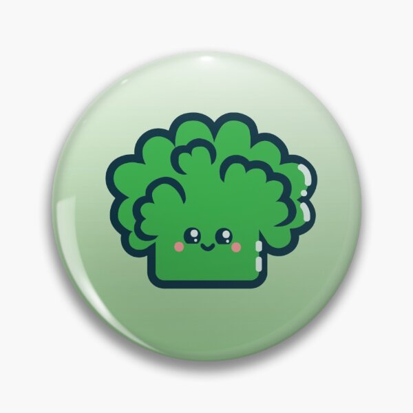 Aperçu de l'œuvre Illustration de brocoli carré mignon Panic-Graphics créée et vendue par Panic-Graphics.