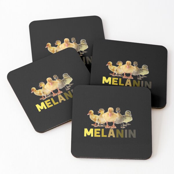 Item preview, Funny melanin ducks designed and sold by TopDesignArt.