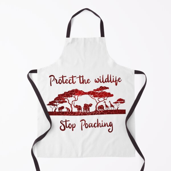 Item preview, Protect The Wildlife - Stop Poaching designed and sold by BellaDesignArt.