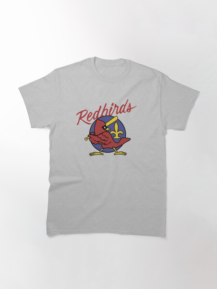 "Louisville Redbirds Vintage Minor League Baseball" T-shirt By ...