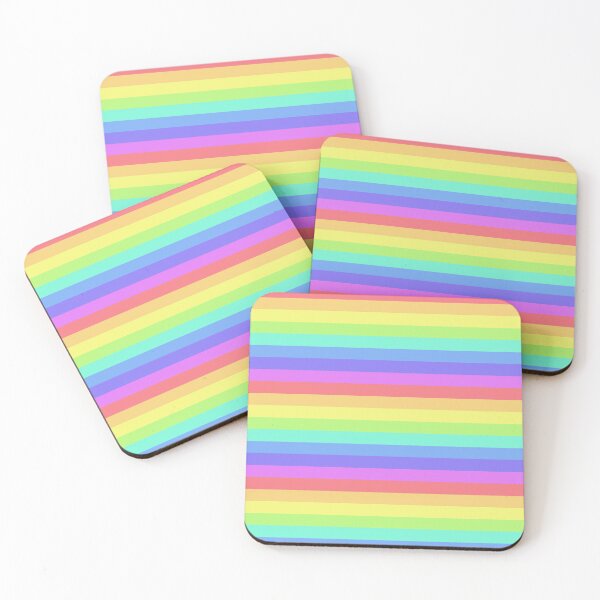 Item preview, colorful stripes - rainbow designed and sold by ZiphGames.