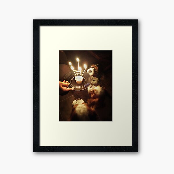 make a wish Framed Art Print