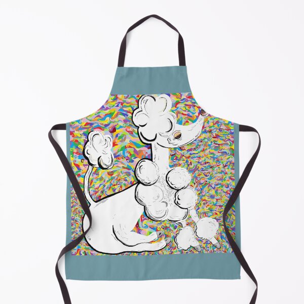 Item preview, WHITE POODLE designed and sold by EloiseArt.