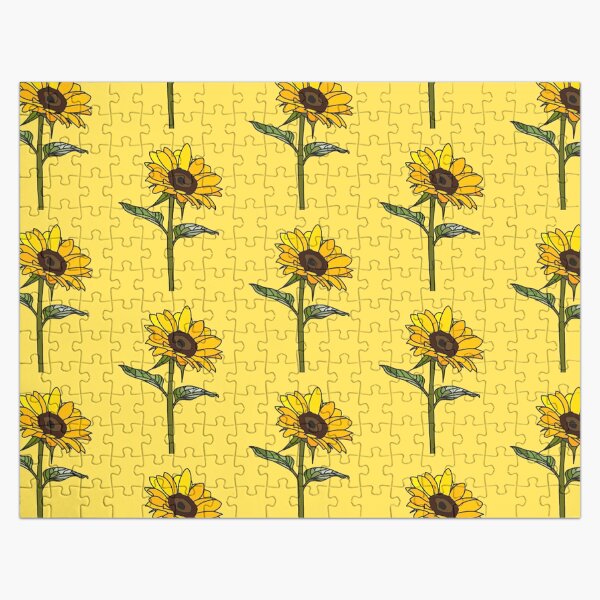 Aesthetic Sunflower Jigsaw Puzzle