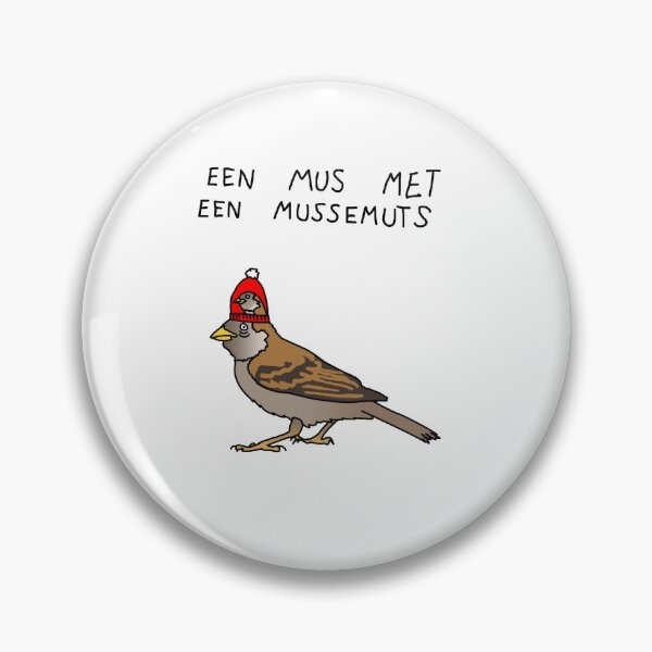 Item preview, Een mus met een mussemuts designed and sold by reujken.