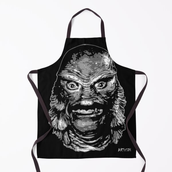 Item preview, The Creature from the Black Lagoon (Black + White) designed and sold by artxsdh.