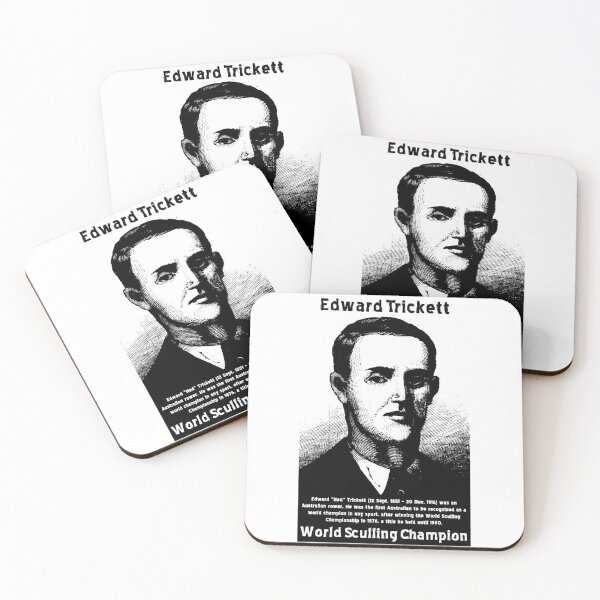 Item preview, Edward "Ned" Trickett designed and sold by Rockett Graphics.