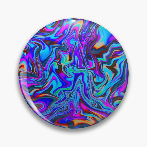 Aperçu de l'œuvre Abstract Pattern Holographic Distorted Liquid Oil trippy créée et vendue par InvestingRoad.