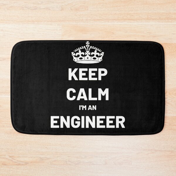 Item preview, Keep Calm I'm An Engineer designed and sold by teezenith.