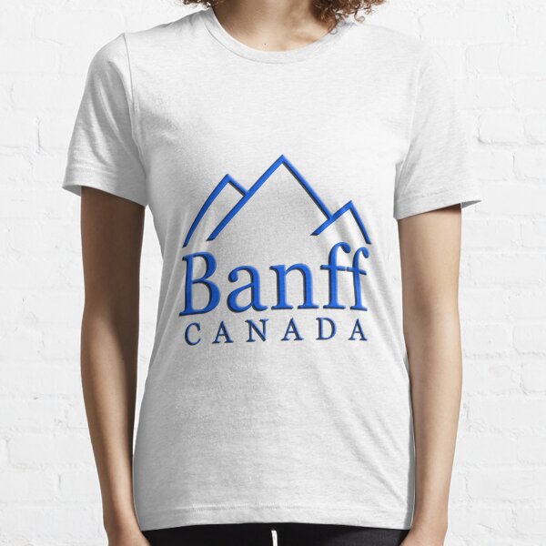 Banff Alberta Canada Logo Essential T-Shirt