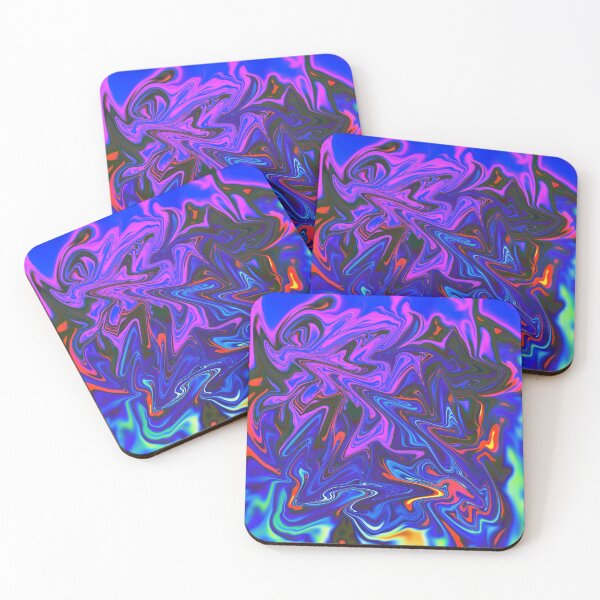 Item preview, Abstract Pattern Holographic Distorted Liquid Oil designed and sold by InvestingRoad.