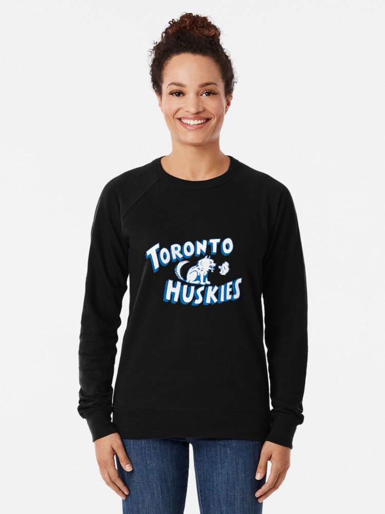 he equivocado Agarrar Fobia Sudadera ligera for Sale con la obra «Toronto Huskies Vintage NBA  Baloncesto Logo» de jordansarcher | Redbubble