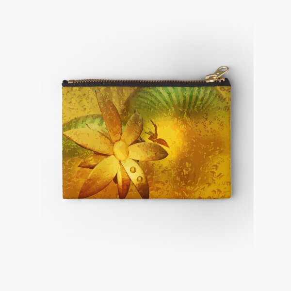 Item preview, Gold flowers designed and sold by harietteh.