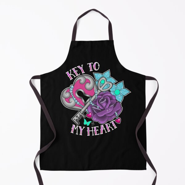Item preview, Key To My Heart Lock and Key Rose Tattoo  designed and sold by HelenaMorpho.