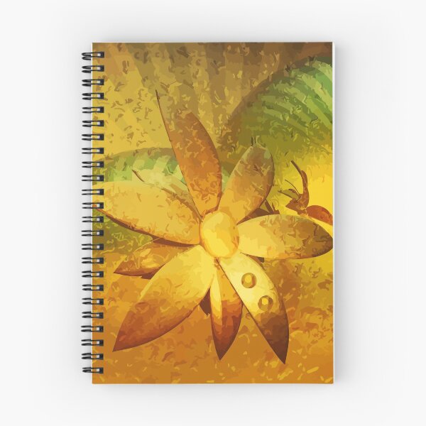 Item preview, Gold flowers designed and sold by harietteh.