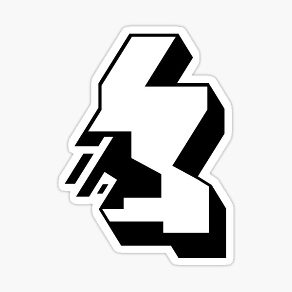 Strathclyde (Black Print) Sticker