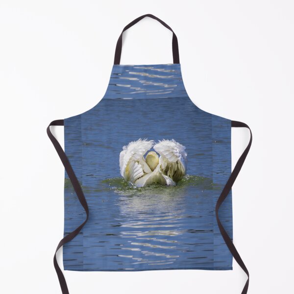 Item preview, Mute swan's rear view designed and sold by Zina Stromberg.