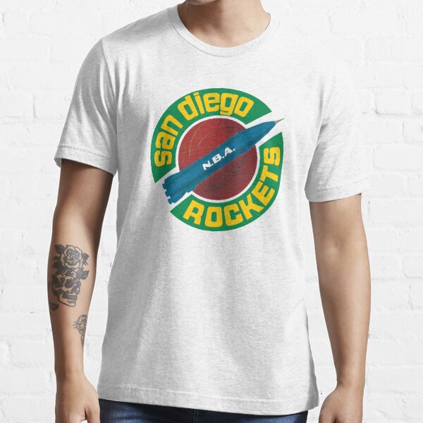 San Diego Rockets Vintage NBA Basketball Logo Essential T-Shirt for Sale  by jordansarcher