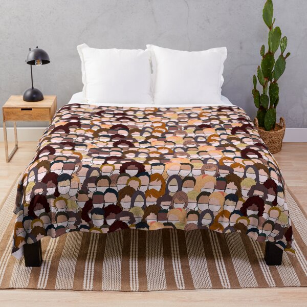Item preview, Hundreds of Faceless people wearing face masks designed and sold by JokeGysen.
