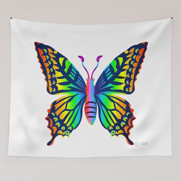 Item preview, Multicolored Butterfly Butterflies Mariposas designed and sold by Coolstuff4you71.