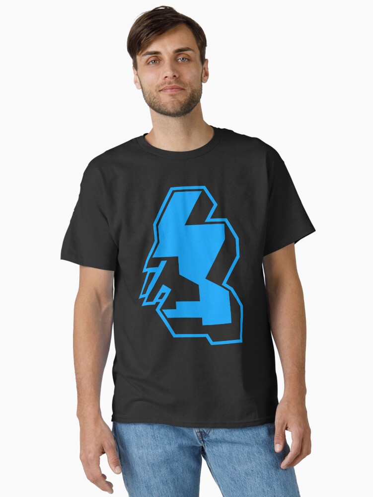 Thumbnail 2 of 7, Classic T-Shirt, Strathclyde (Blue Print) designed and sold by TheRandomFactor.
