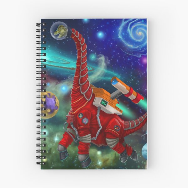 Item preview, Space Brachiosaurus Dinosaur Astronaut designed and sold by piyastudios.