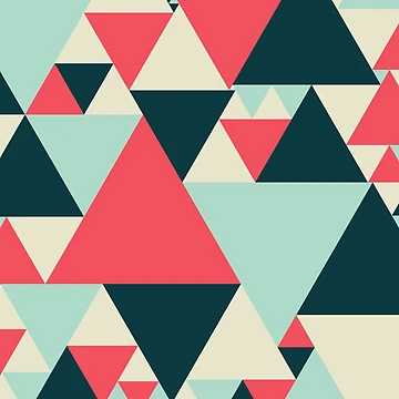 Artwork thumbnail, Triangular Pattern by Orce Vasilev