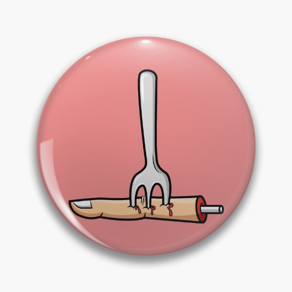Item preview, Finger stab with fork designed and sold by EVERGREEN ..