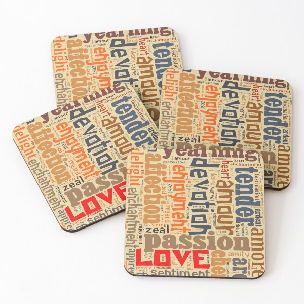 Item preview, Words of Love designed and sold by Rockett Graphics.