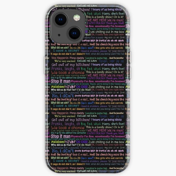 One direction Quotes iPhone Soft Case