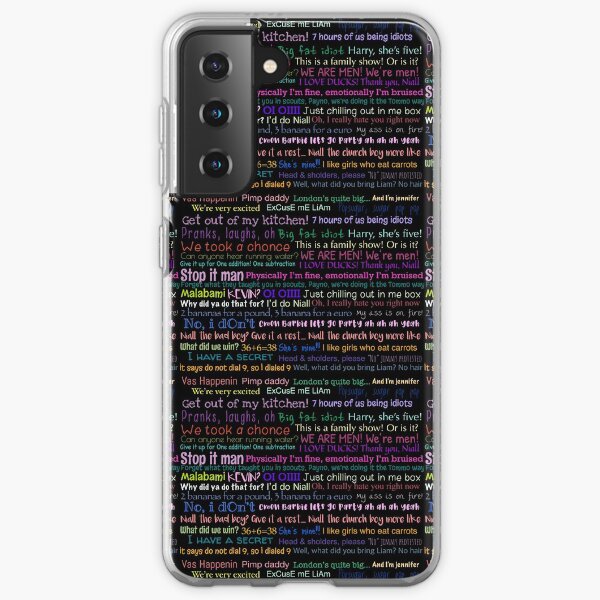 Cotizaciones One direction Funda blanda para Samsung Galaxy