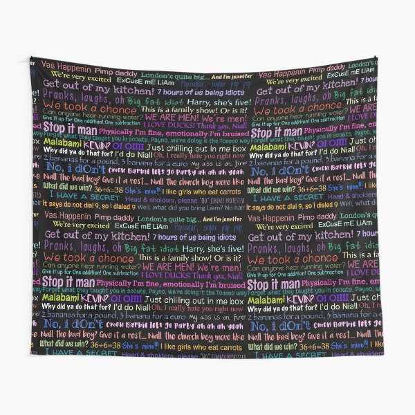 One direction Quotes Tapestry