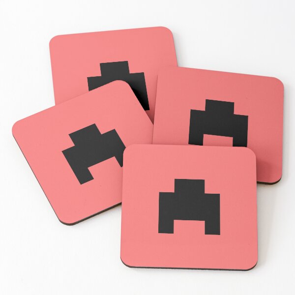 Item preview, Creeper Face - Coral designed and sold by BlusparkStudio.