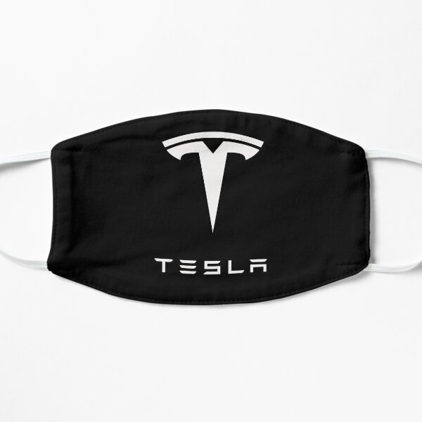 Logo Tesla Masque sans plis