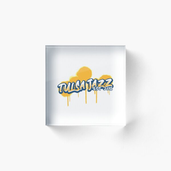 TheCoffeeCupLife:Tulsa Jazz Graffiti Collection Acrylic Block